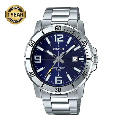 Picture of Casio Enticer Date Chain Watch MTP-VD01D-2BVUDF