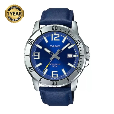 Picture of Casio Enticer Date Blue Belt Watch MTP-VD01L-2BVUDF