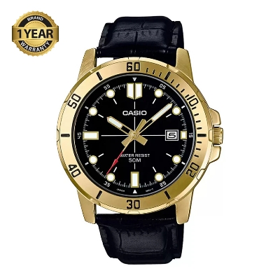 Picture of Casio Enticer Date Chain Watch MTP-VD01SG-1BVUDF