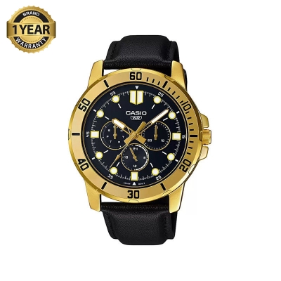 Picture of Casio Enticer Multifunction Golden Belt Watch MTP-VD300GL-1EUDF