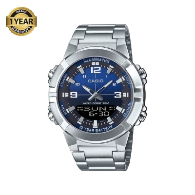 Picture of Casio AMW-870DA-2A1VDF Standard Dual Time Chain Watch