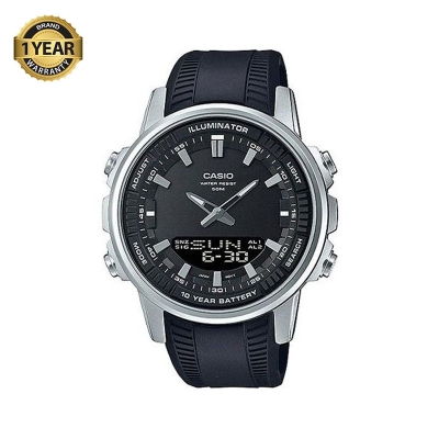 Picture of Casio Enticer AMW-880-1AVDF World Time Telememo Analog Digital Men's Watch