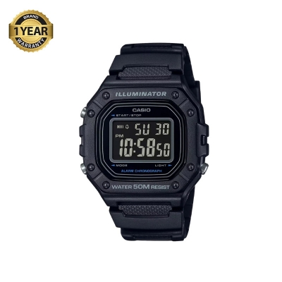 Picture of Casio Youth Digital Resin Belt Watch W-218H-1BVDF
