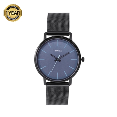 Picture of Timex Blue Dial & Black Bracelet Straps Watch TWTG80SMU13