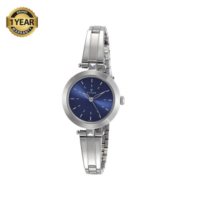 Picture of Titan Karishma Blue Dial Analog Stainless Steel Strap Watch for Women