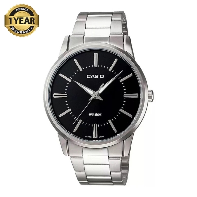 Picture of Casio Enticer Silver Chain Watch MTP-1303D-1AVDF