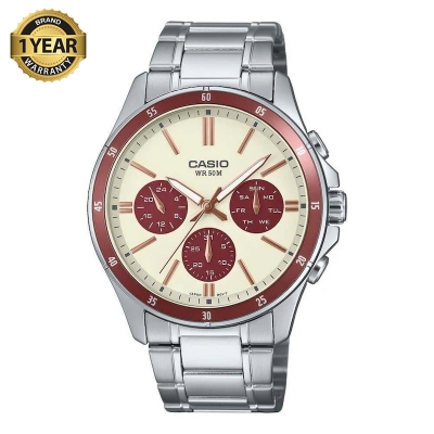 Picture of Casio Enticer Multifunction Chain Watch MTP-1374D-5A2VDF