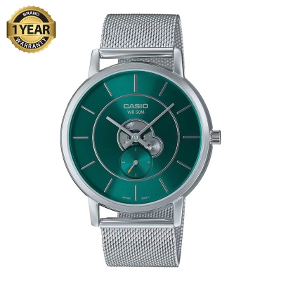 Picture of Casio MTP-B130M-3AVDF Enticer Side Second Mesh Chain Watch