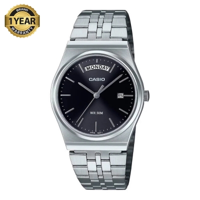 Picture of Casio Standard Day Date Chain Watch MTP-B146D-1AVDF