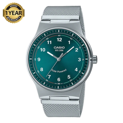 Picture of Casio Solar Powered Mesh Chain Watch MTP-RS105M-3BVDF