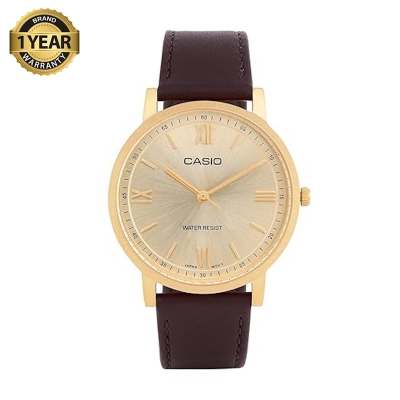 Picture of Casio Enticer Analog Beige Dial Men MTP-SN1GL-9A