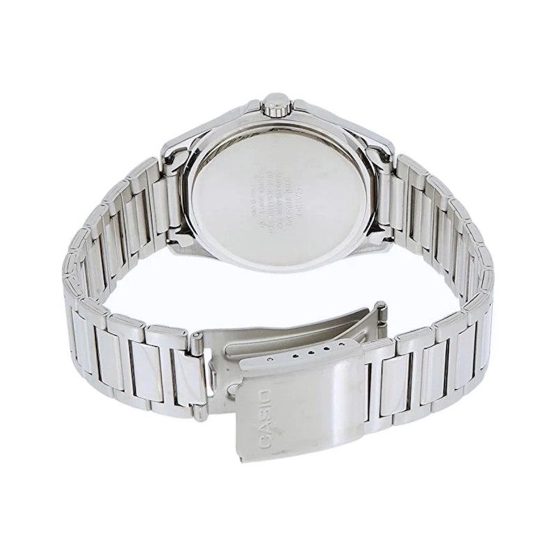 Picture of Casio Enticer MTP-1370D-1A2VDF Day Date Silver Chain Watch