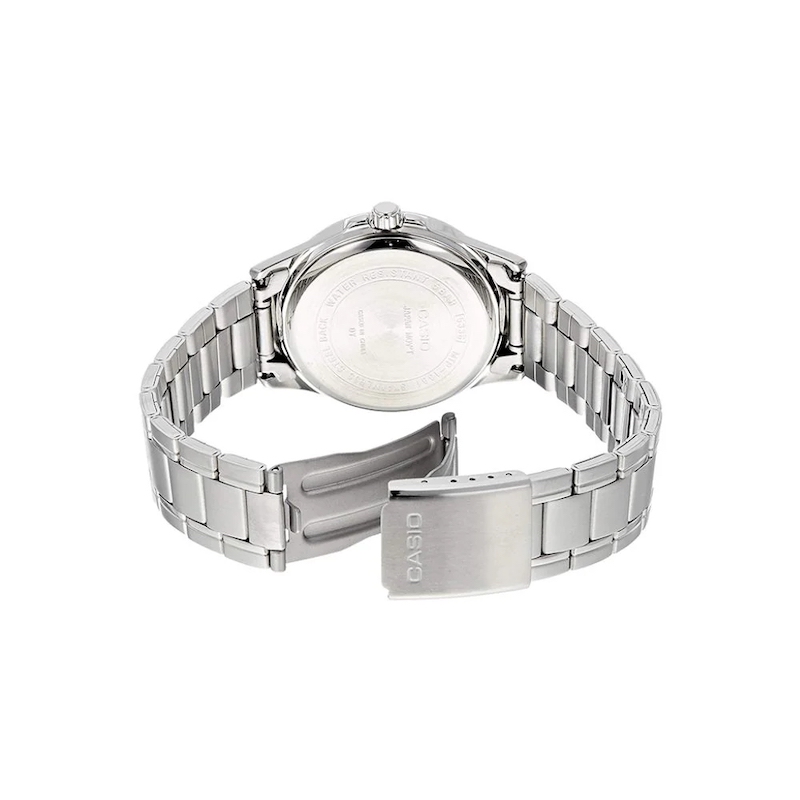 Picture of Casio Enticer Day Date Silver Chain Watch MTP-1381D-7AVDF