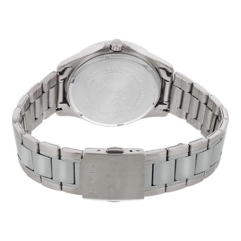 Picture of Casio MTP-1384D-7A2VDF Enticer Day Date Stainless Steel Chain Watch