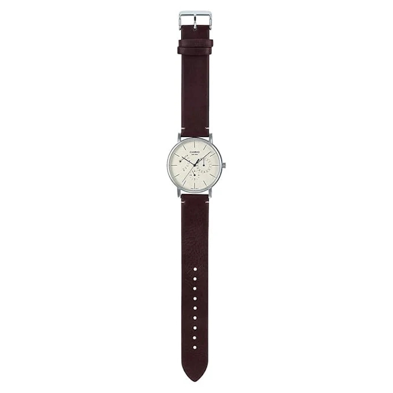 Picture of Casio Standard Multifunction Leather Belt Watch MTP-E320L-5EVDF