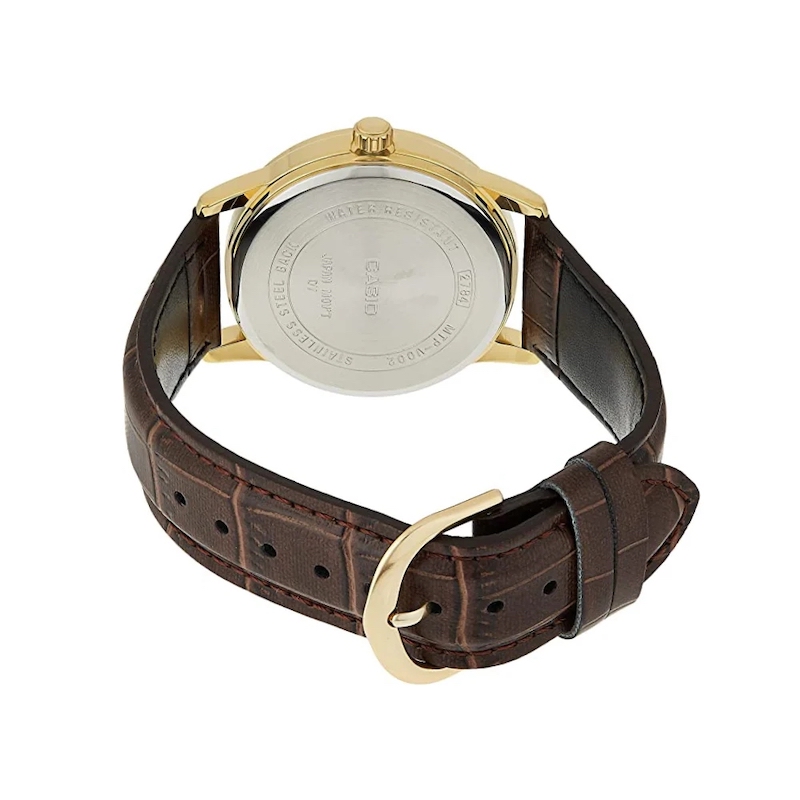 Picture of Casio Classic Date Golden Belt Watch MTP-V002GL-1BUDF