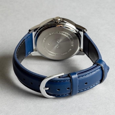 Picture of Casio Enticer Date Blue Belt Watch MTP-V004L-2BUDF