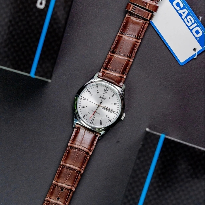 Picture of Casio Enticer Day Date Belt Watch MTP-V006L-7CUDF