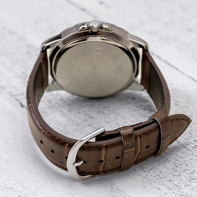 Picture of Casio Enticer Date Chocolate Belt Watch MTP-VD01L-1BVUDF