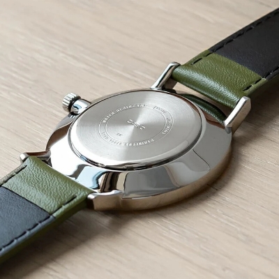 Picture of Casio MTP-VT01L-3BUDF Men's Minimalistic Leather Watch