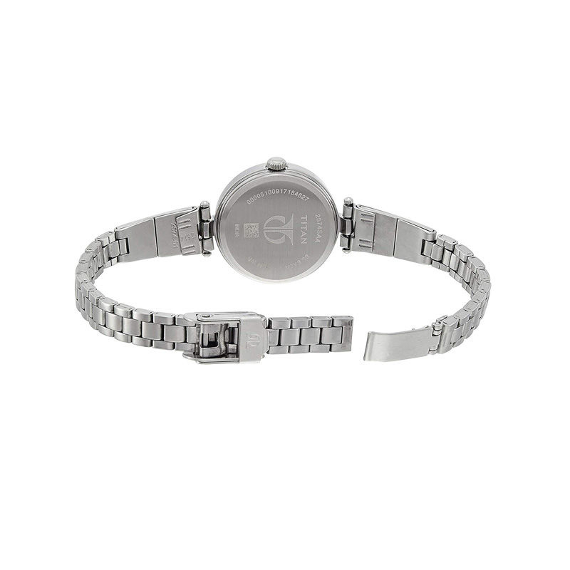 Picture of Titan Karishma Blue Dial Analog Stainless Steel Strap Watch for Women