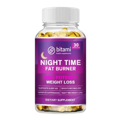 Picture of Bitami Night Time Slimming Fat Burner Capsules Support Weight Loss Appetite Suppression Powerful Boost Metabolism for Men and Women