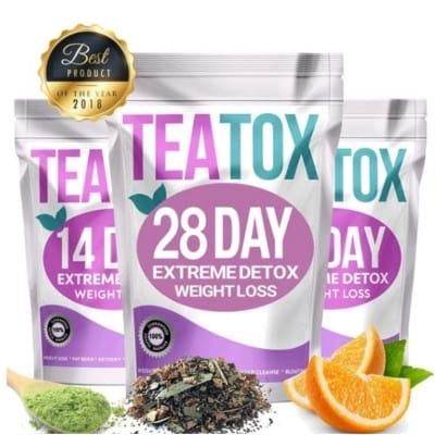 Picture of BEWORTHS 7/28 days Detox Tea Slimming Products Colon Cleanse Fat Burn Weight Loss Products Skinny Belly Drink For Men and Women