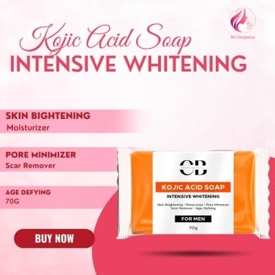 Picture of Cosmi Beautii Kojic Acid Soap Intensive Whitening Brightening Lightening for Men