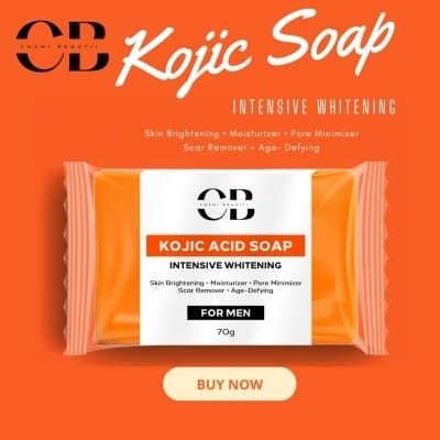 Picture of Cosmi Beautii Kojic Acid Soap Intensive Whitening Brightening Lightening for Men