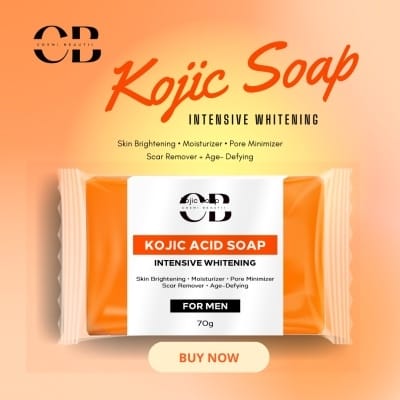 Picture of Cosmi Beautii Kojic Acid Soap Intensive Whitening Brightening Lightening for Men