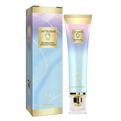 Picture of Jaysuing Niacinamide toothpaste aqua cool teeth whitening stain removal 100g