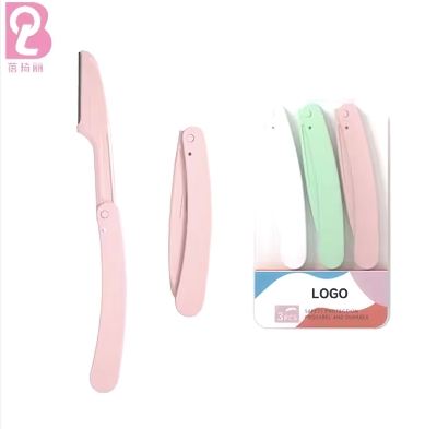 Picture of Facial Foldable hair removal knife Portable Eyebrow Trimmer Women Face Razor Eyebrow Tool Eyebrow Razor Eyebrow Shaver