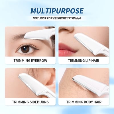 Picture of Facial Foldable hair removal knife Portable Eyebrow Trimmer Women Face Razor Eyebrow Tool Eyebrow Razor Eyebrow Shaver