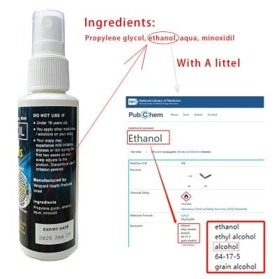 Picture of Strands Minoxidil 6% Solo Hair Grower for Men & Women Beard grower for Men (60ml Per Bottle)