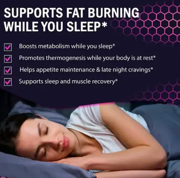 Picture of 60 Tablets GEN.CELL Night Time Fat Burner Tablets  for Women