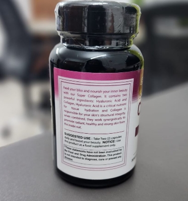 Picture of GEN.CELL Super Collagen with Vitamin C and Hyaluronic Acid 90 tablets for 45 days for wonderful Skin, Nails and Hair