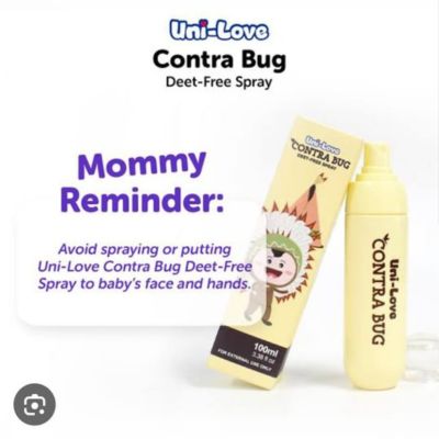 Picture of UniLove Mosquito Repellent Contra Bug Deet-Free Spray 100ml