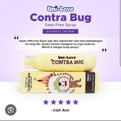 Picture of UniLove Mosquito Repellent Contra Bug Deet-Free Spray 100ml