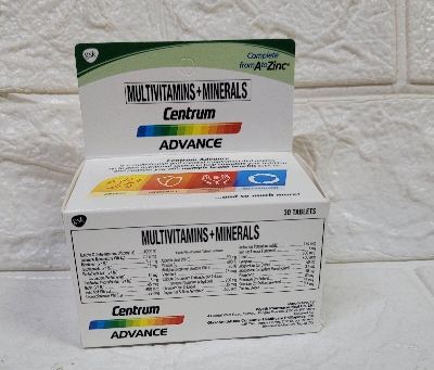 Picture of Centrum Advance 30s Multivitamins + Minerals for Healthy Heart & Eyes; Energy & Immunity [imported from Philippines]