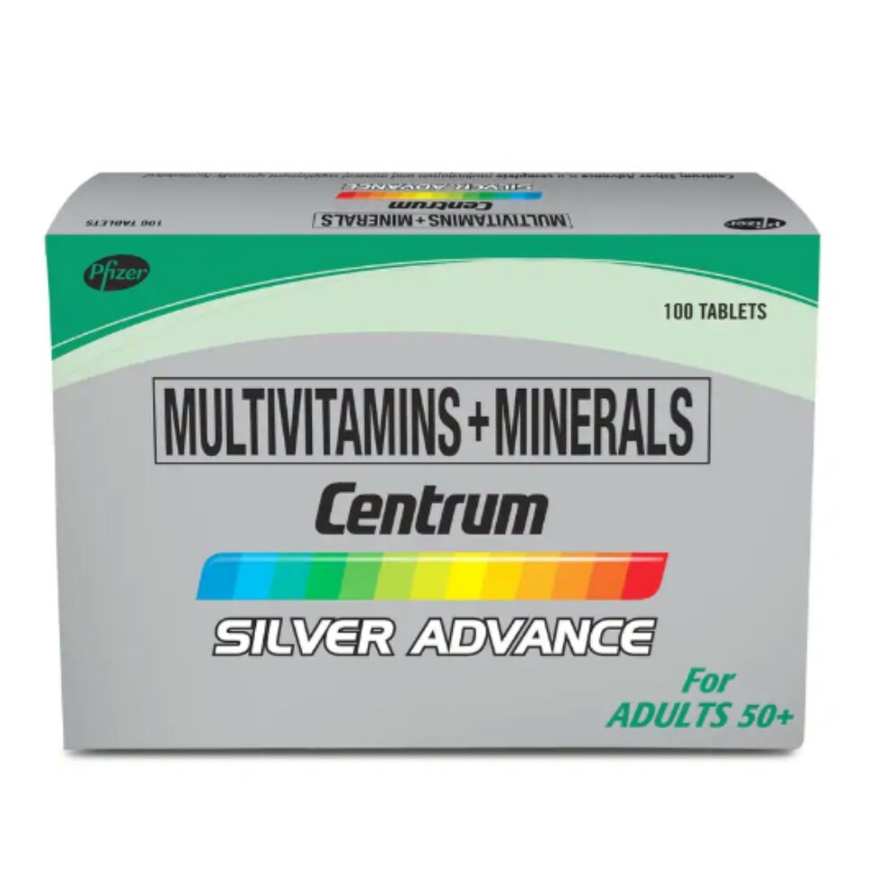 Picture of Centrum Silver Advance 30s Multivitamins + Minerals for 50+ Healthy Heart, Eyes; Energy, Immunity [imported from Philippines]