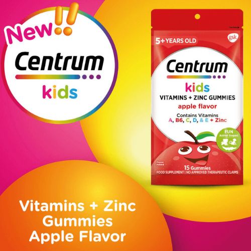 Picture of Centrum Kids Multivitamin Gummies Fruit Burst Vitamin  A to Z with Zinc
