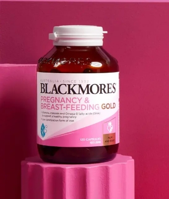 Picture of Blackmores Capsules for Pregnancy and Breastfeeding Mothers [Imported from Australia] Supports Healthy Pregnancy and Post Pregnancy Time with 20 Important Nutrients including Folic Acid Iodine DHA and Vit D