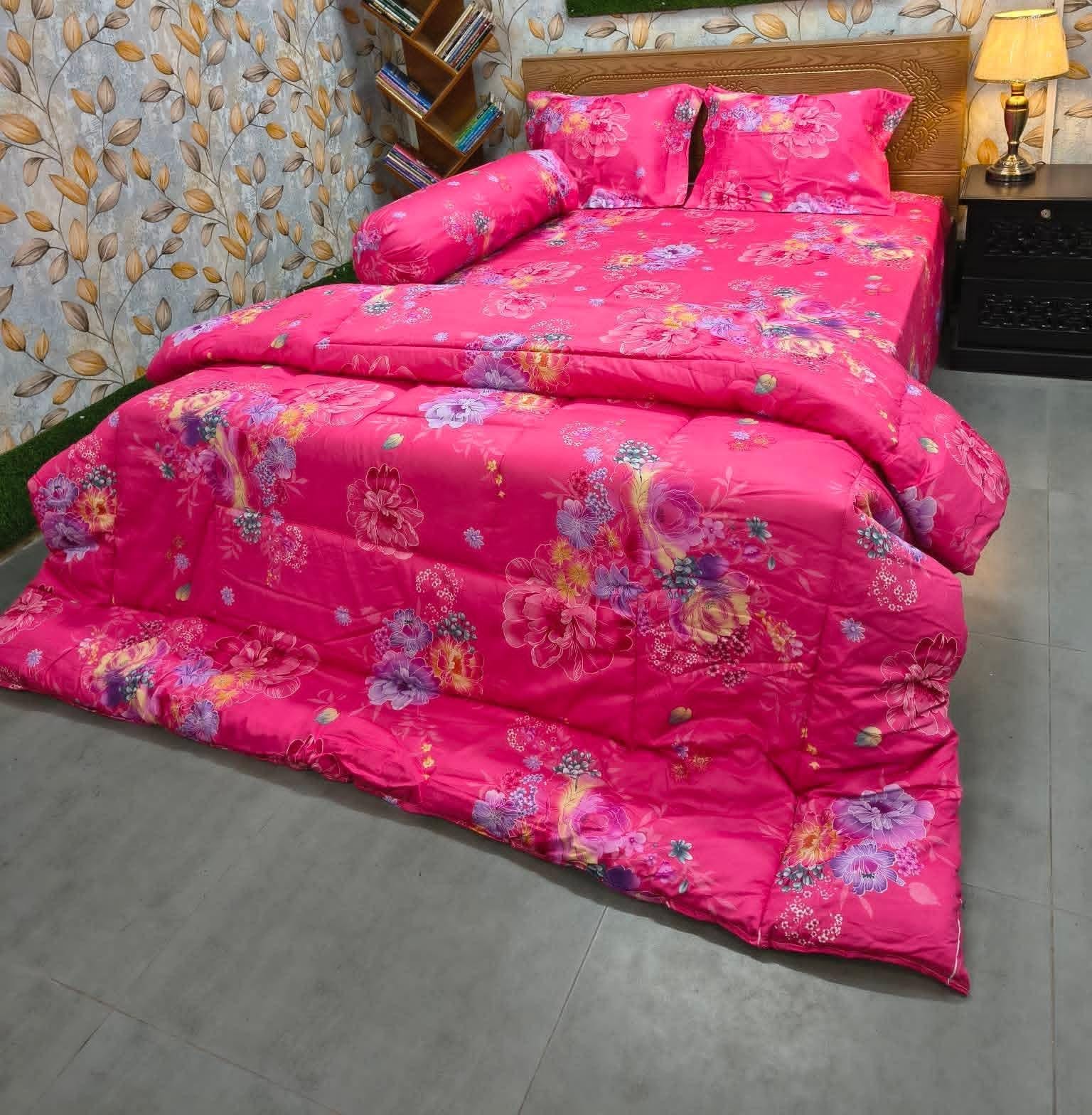 Picture of 5 In 1 Combo Twill Cotton  Comforter Set.   CFS-331