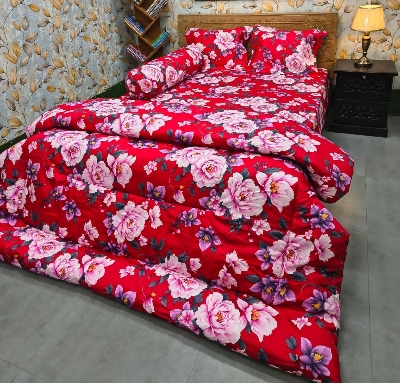 Picture of 5 In 1 Combo Twill Cotton  Comforter Set.   CFS-334