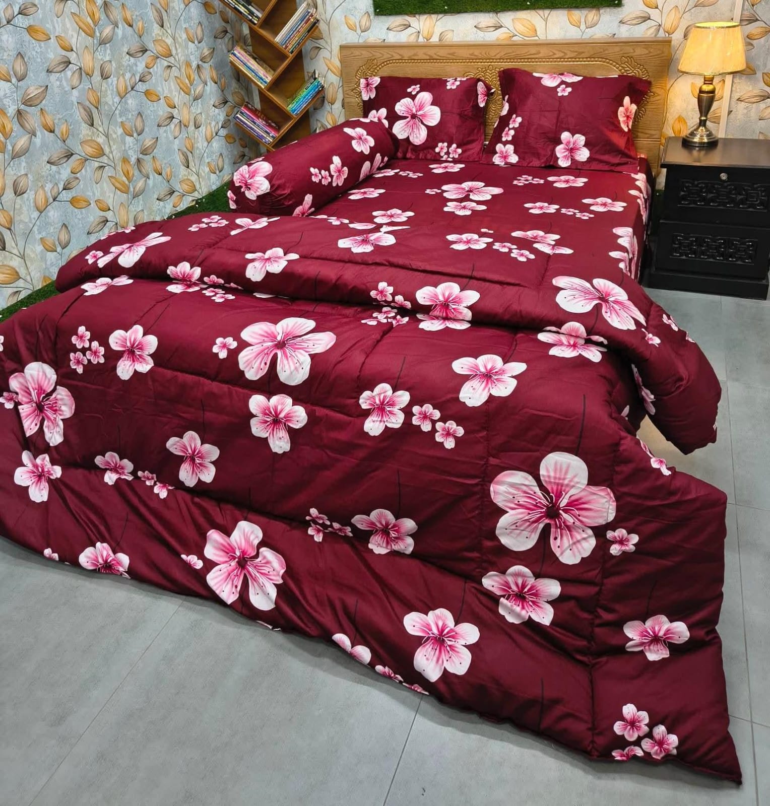 Picture of 5 In 1 Combo Twill Cotton  Comforter Set.   CFS-344