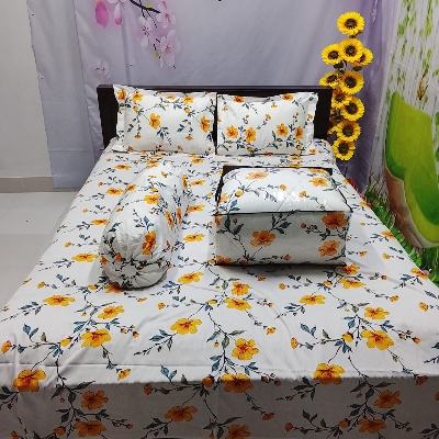 Picture of 5 In 1 Combo Twill Cotton  Comforter Set.   CFS-357