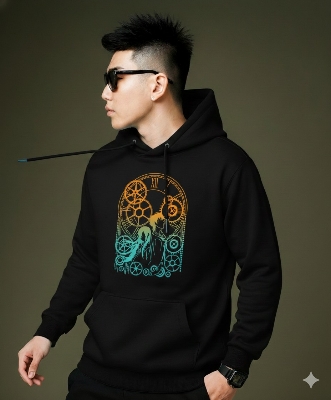 Picture of Mens Cotton Fabeic Hoodie For  H-469