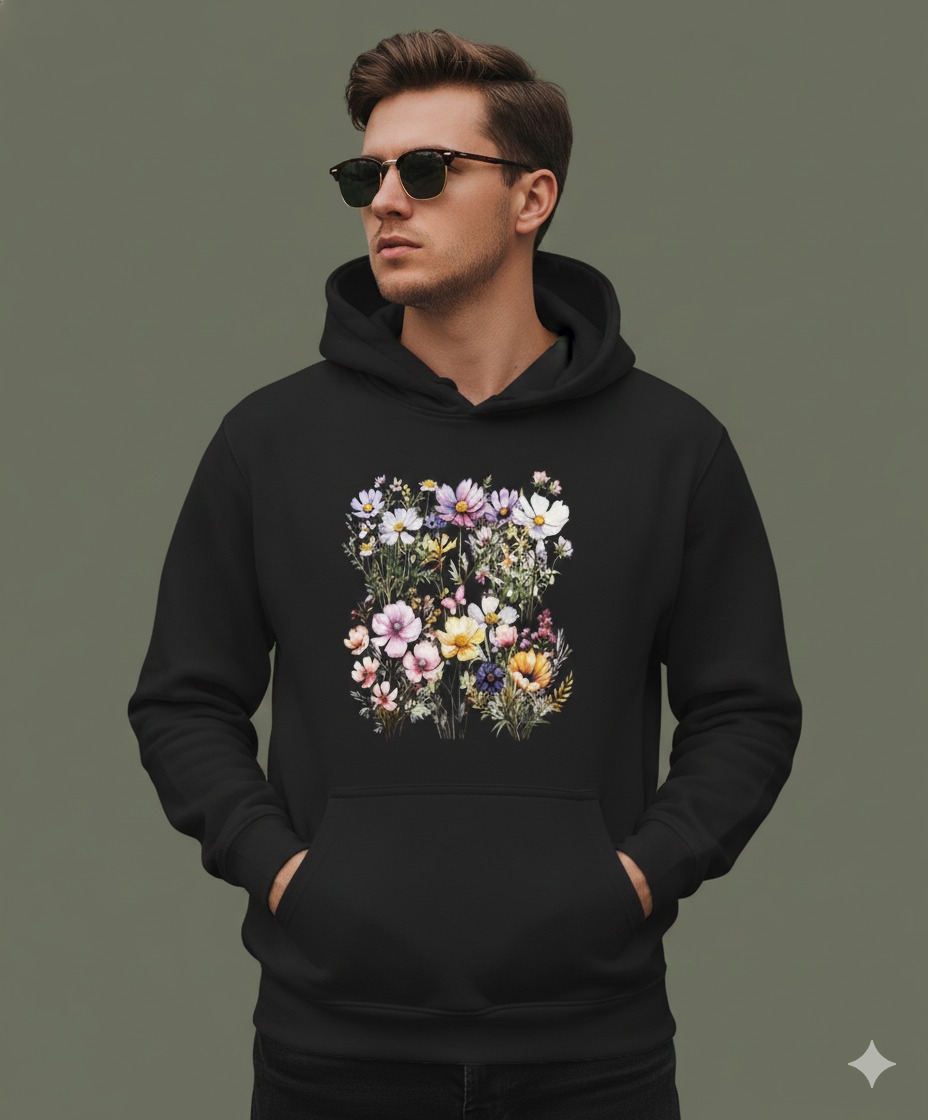 Picture of Mens Cotton Fabeic Hoodie For  H-471