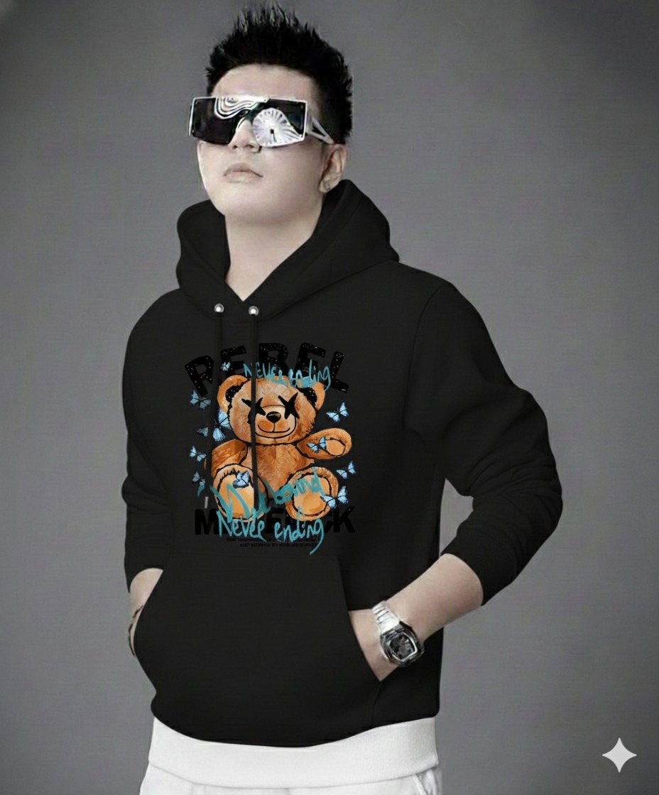 Picture of Mens Cotton Fabeic Hoodie For  H-473