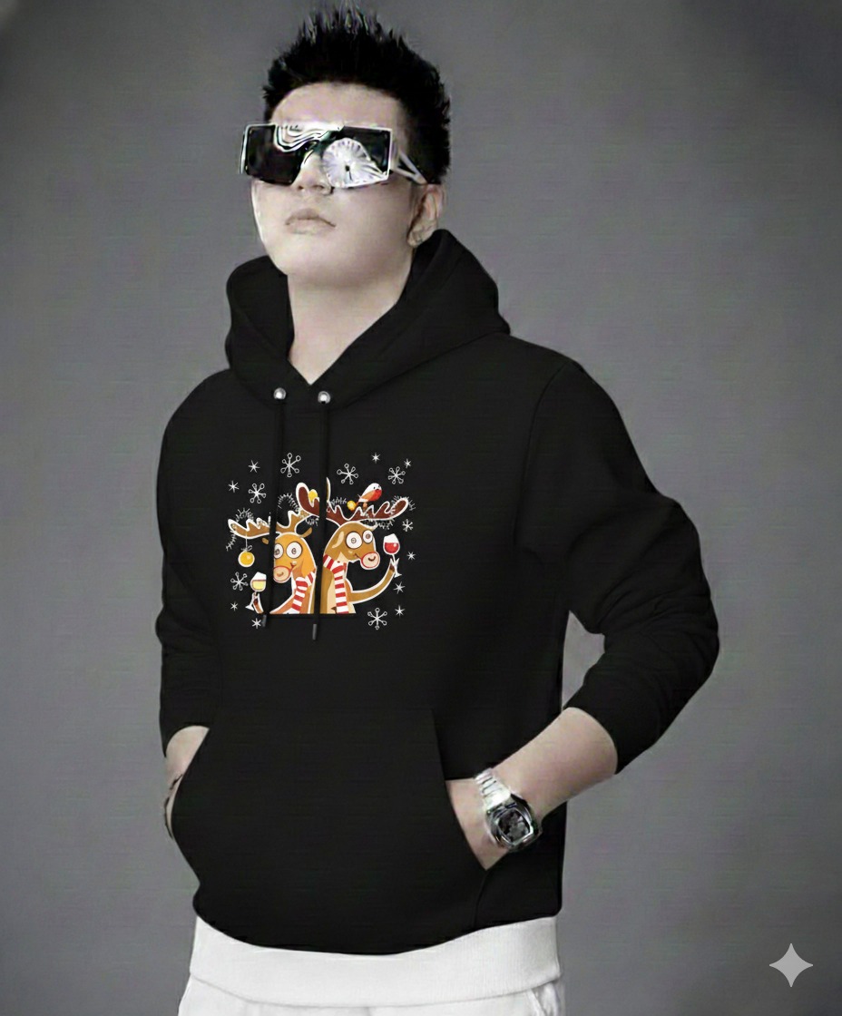 Picture of Mens Cotton Fabeic Hoodie For  H-477